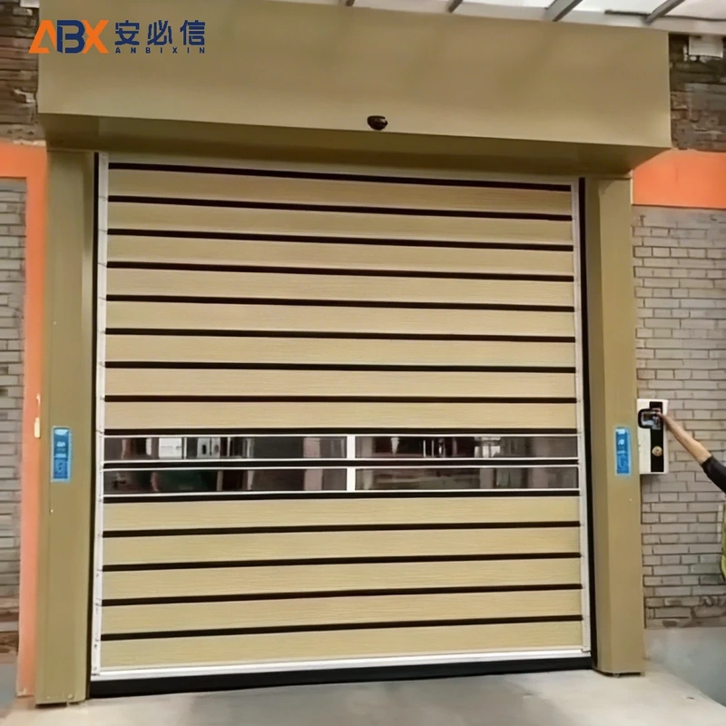 白山软帘高速门